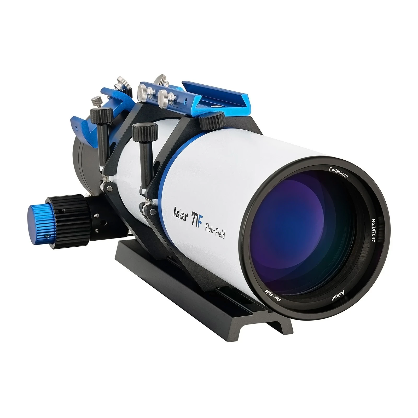 Askar 71F 71 mm f/6.9 quadruplet APO tubus Askar 71F 71 mm f/6.9 quadruplet APO tubus