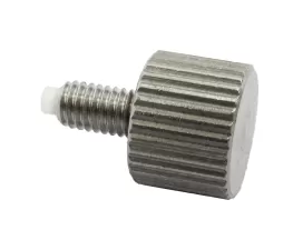 Metrikus csavar M3 menettel, 6 mm hosszú, műanyag betéttel