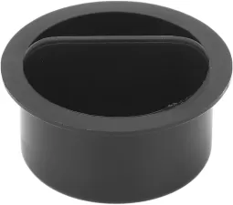 Műanyag porvédő dugó (2") fekete